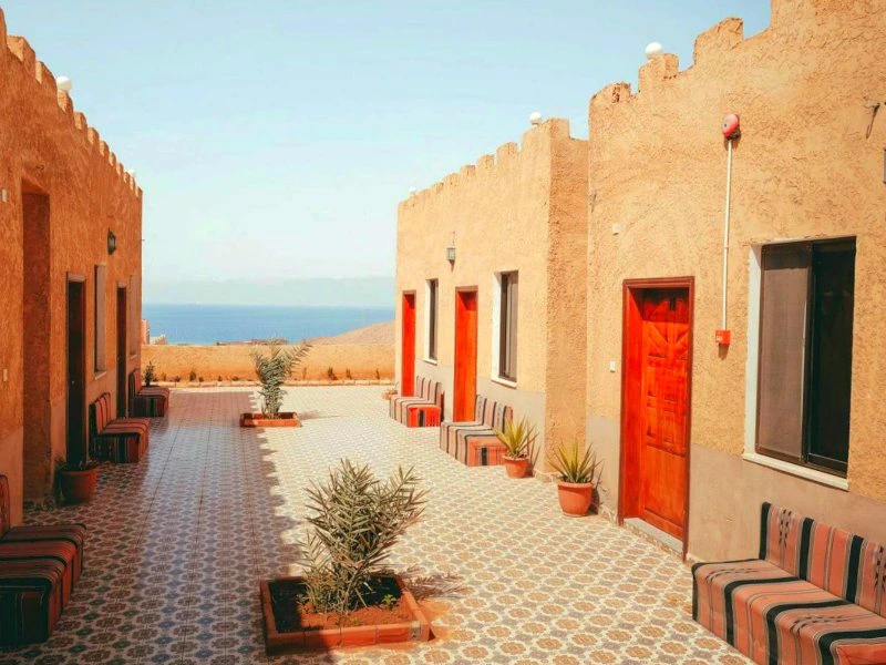 Hotel bij de rode zee in Jordanië