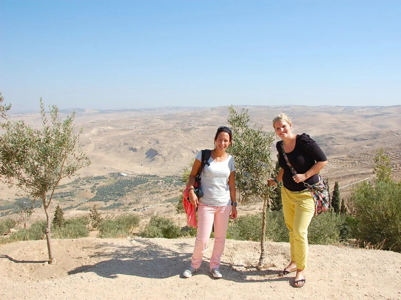 Jordanië - Mount Nebo uitzicht