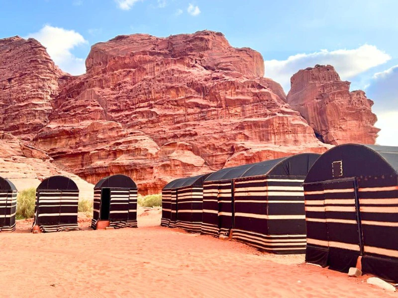 Jordanië - Wadi Rum - kamp