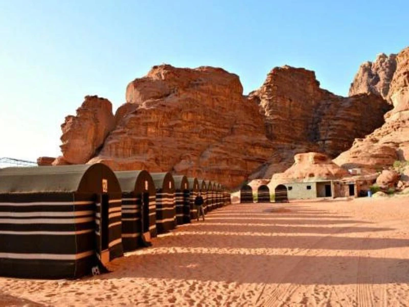 Jordanië - Wadi Rum - Kamp