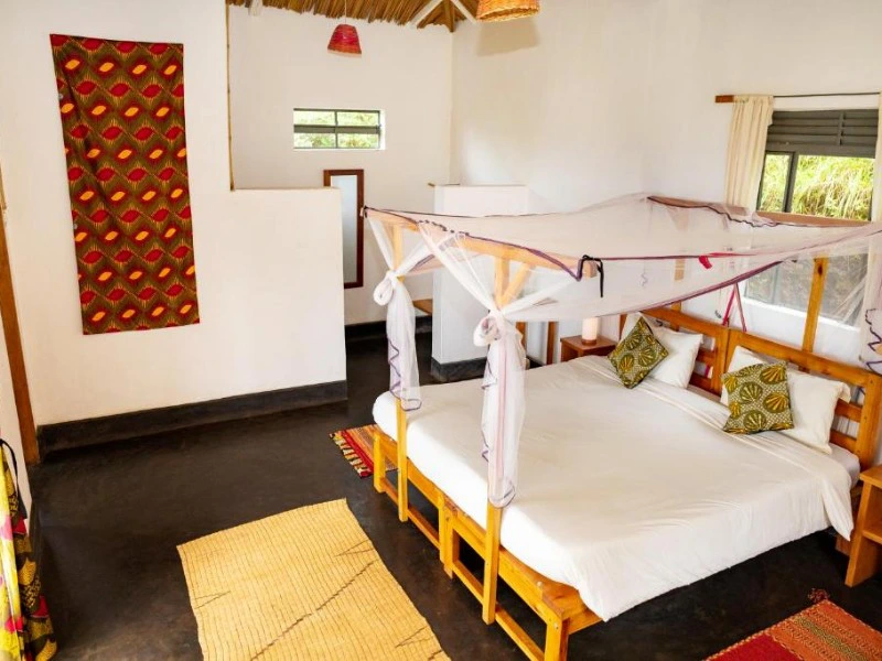 Oeganda Kibale slaapkamer