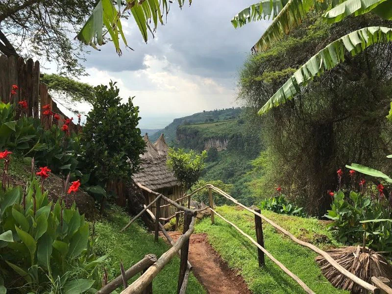 Oeganda Sipi Falls uitzicht