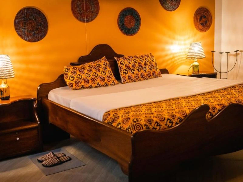 slaapkamer hotel Kigali