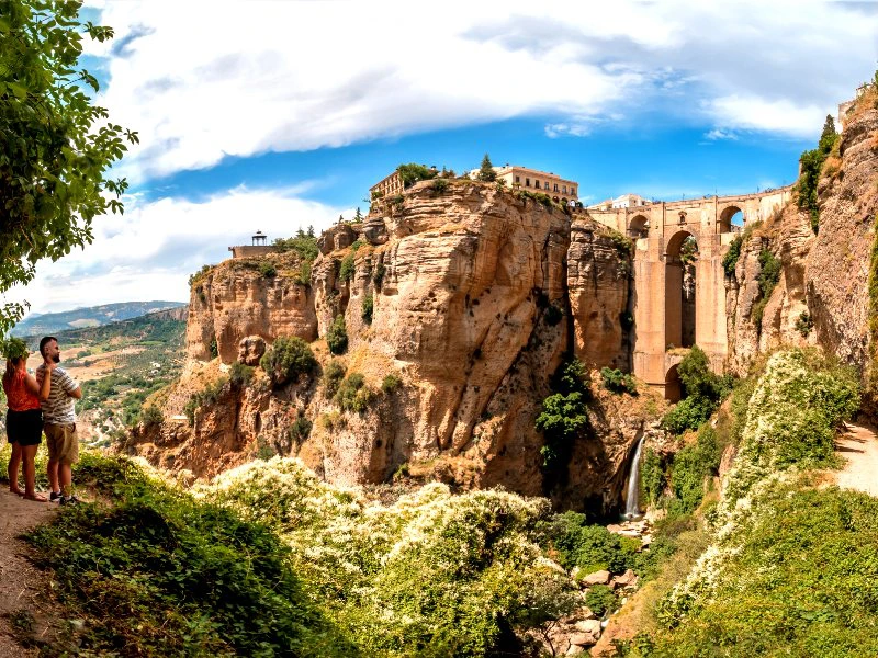 uitzicht op ronda