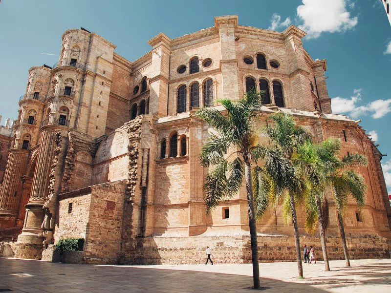 kathedraal in Malaga