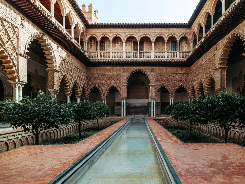 Alcazar Paleis Spanje Sevilla