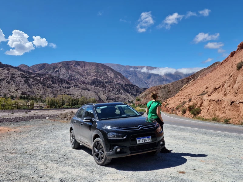 Argentina Salta red mountains