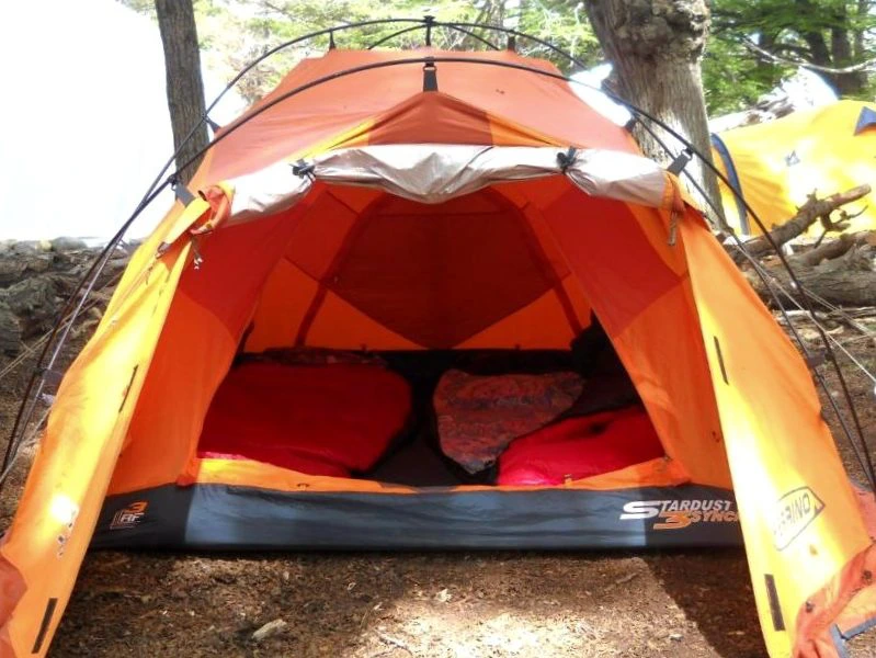 Fitz Roy camp tent oranje