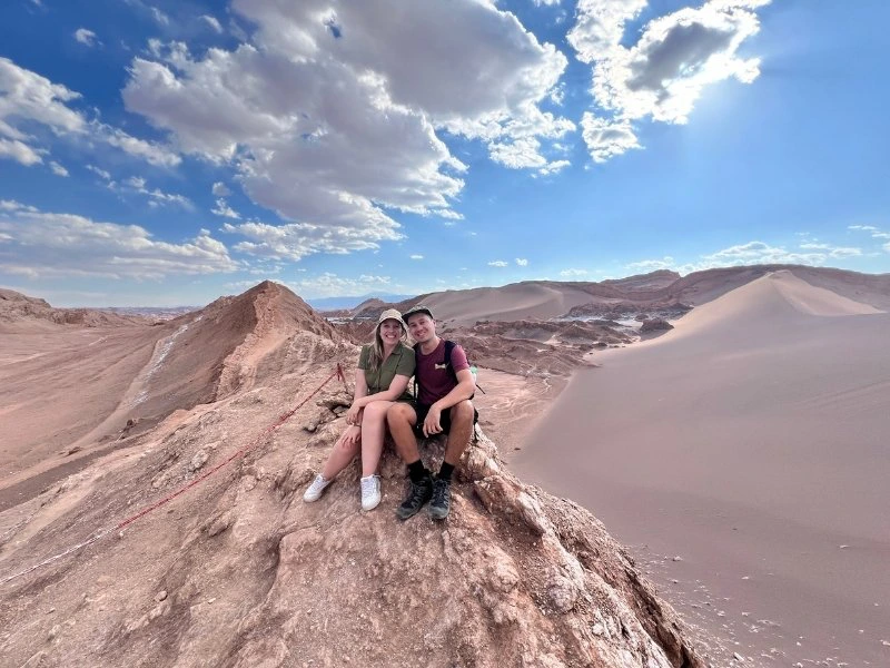 Reizigers in San Pedro Atacama