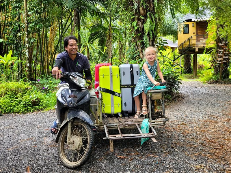 Kind in Khao Sok in Thailand