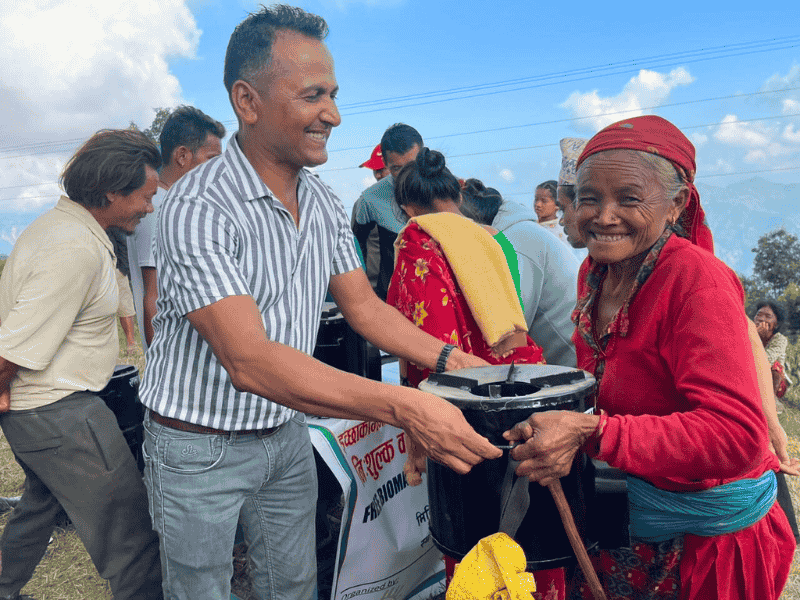 reis met hart voor de wereld in Nepal