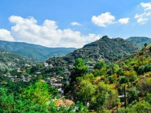 Troodos gebergte Cyprus