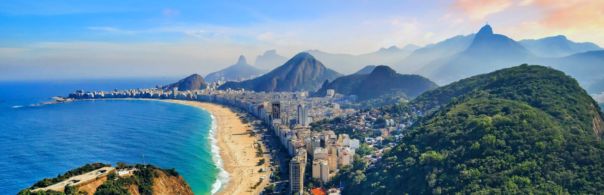 Copacabana strand in Brazilie